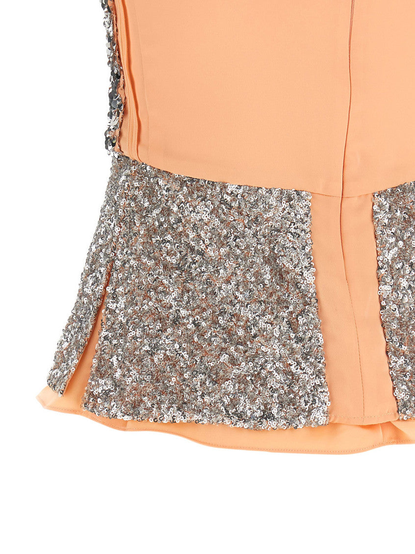 Pink Sequin top 4