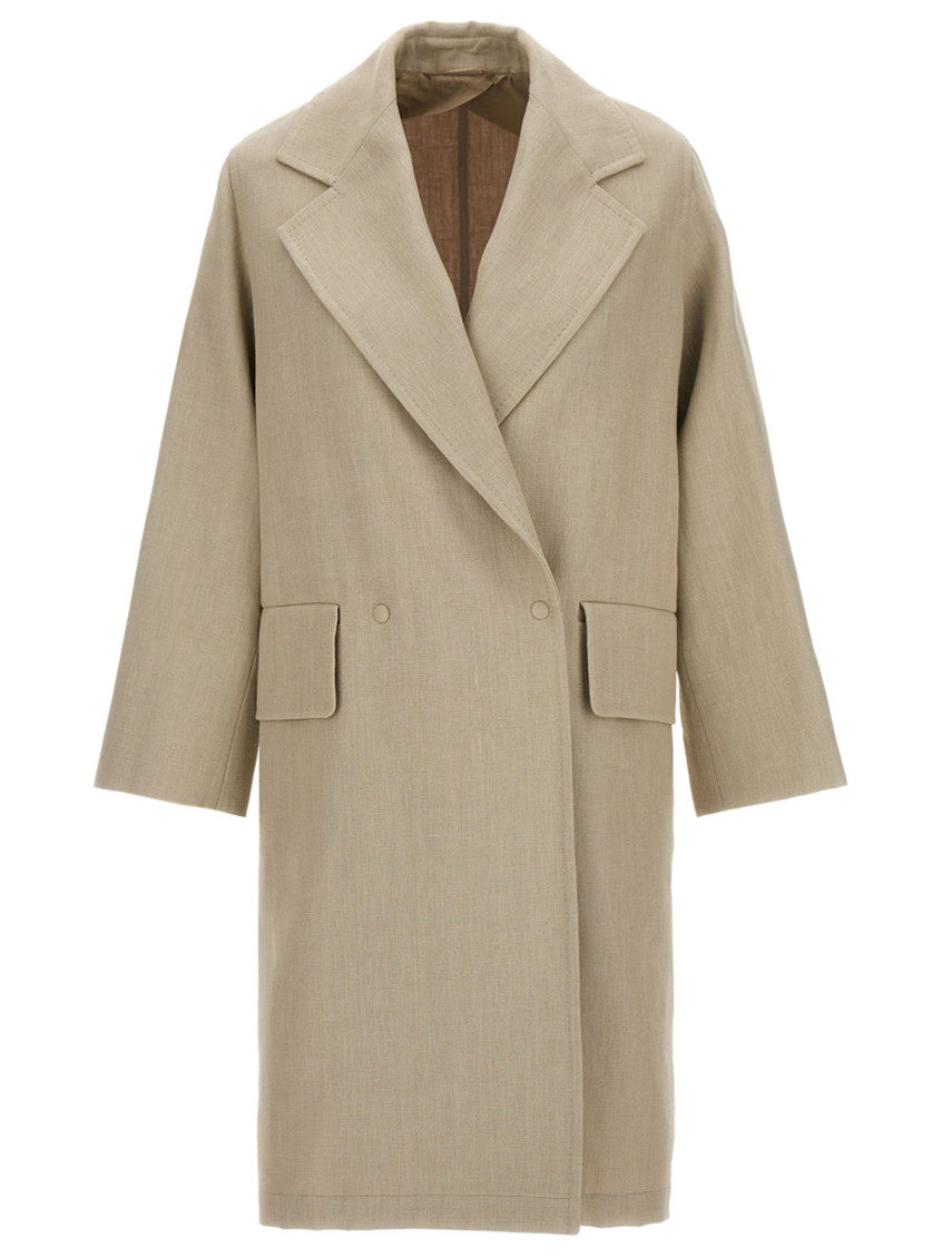Beige Mescal Trench Coat 1