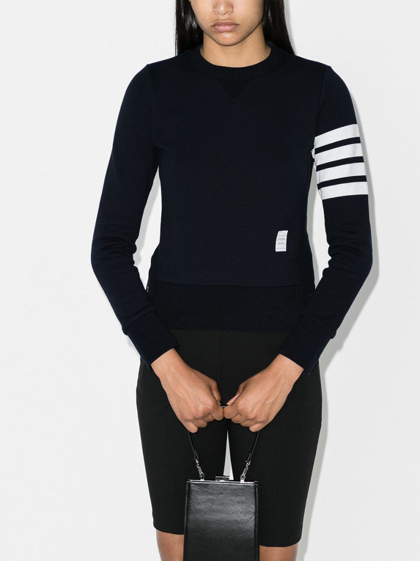 Navy Blue 4 Bar Pullover 2