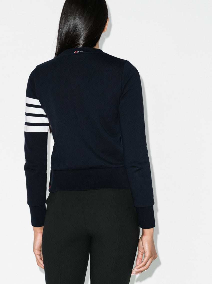 Navy Blue 4 Bar Pullover 3