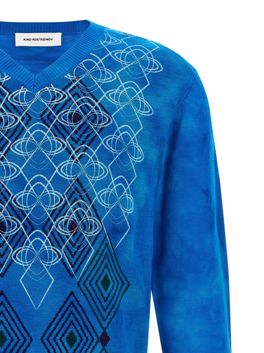 Blue 'Hatha' Sweater 3