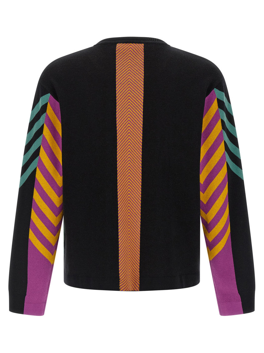 Multicolor 'Gizi Panelled' Sweater 2