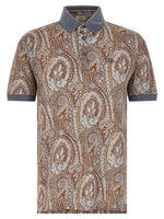 Multi Color Paisley Polo 1
