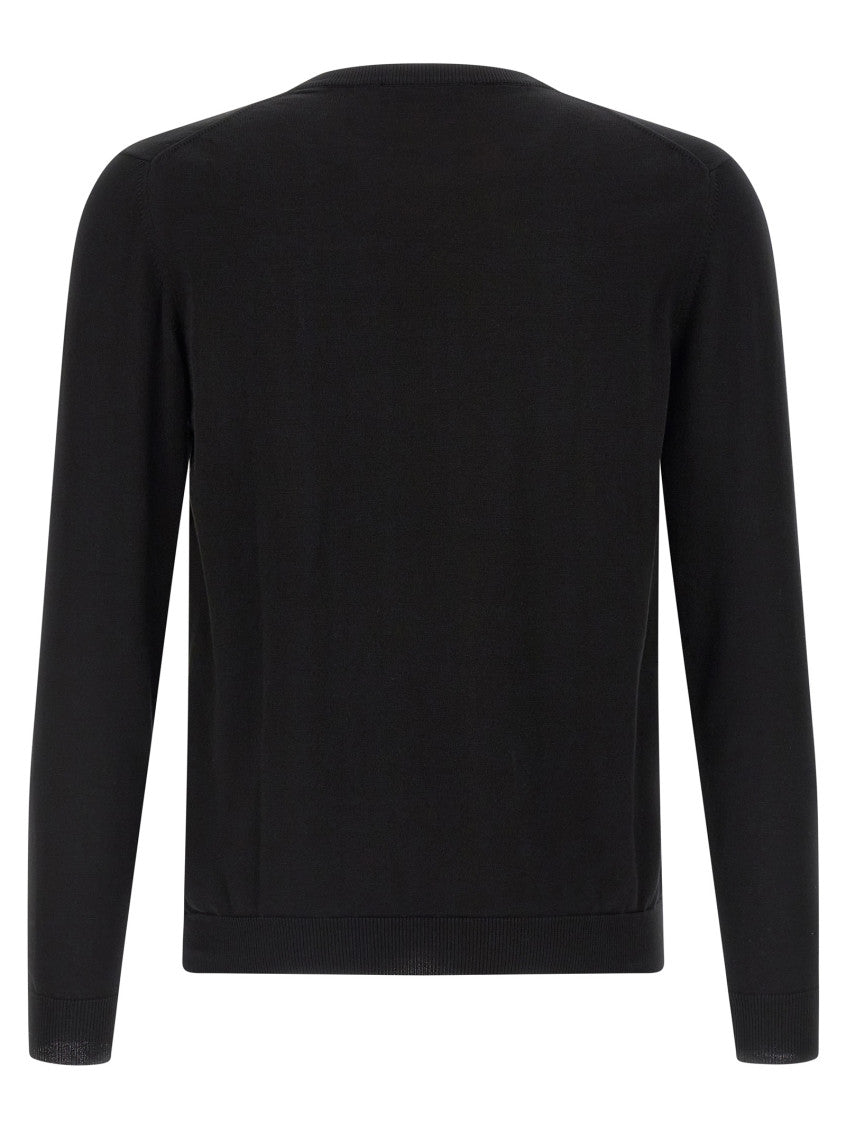 Black Cotton Sweater 2