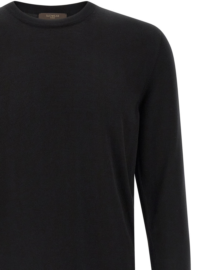 Black Cotton Sweater 3