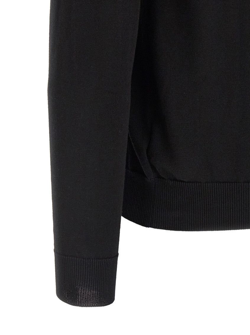 Black Cotton Sweater 4