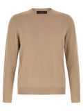 Beige Cotton Sweater 1
