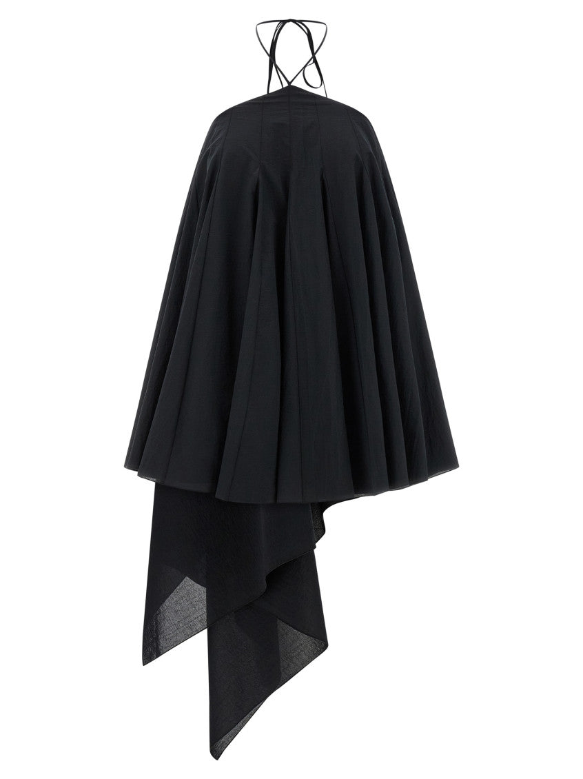 Black Halter Neck Mini Dress 1