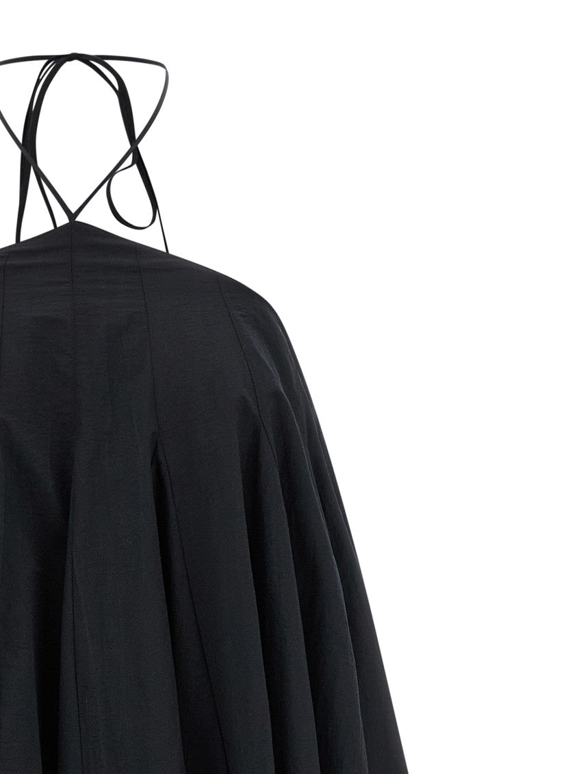 Black Halter Neck Mini Dress 3