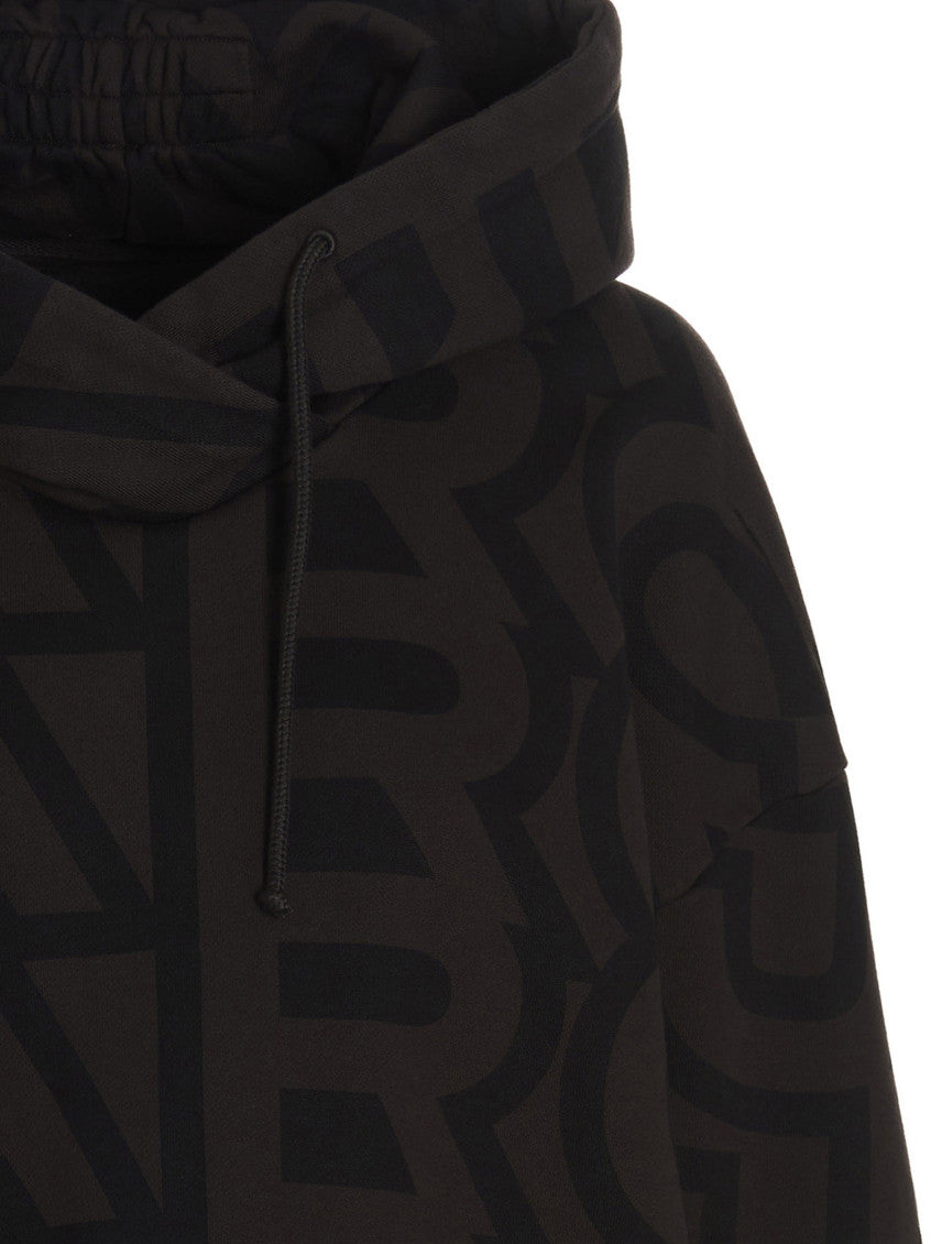 Black Monogram Hoodie 3