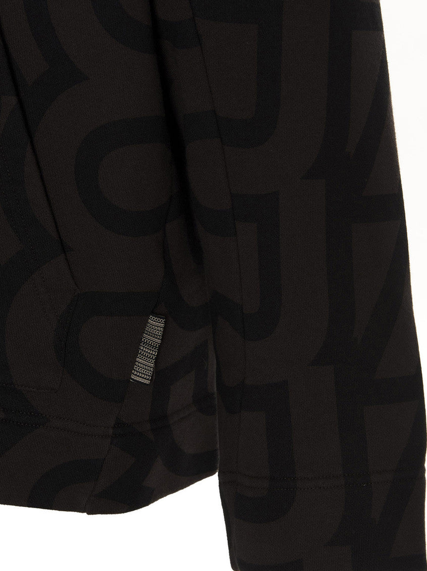 Black Monogram Hoodie 4