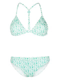 Sky Blue Triangle bikini set 1