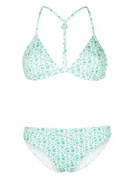 Sky Blue Triangle bikini set 1