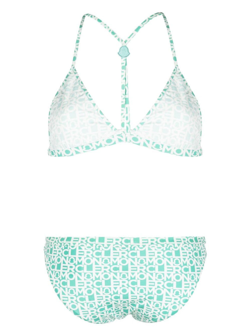 Sky Blue Triangle bikini set 3