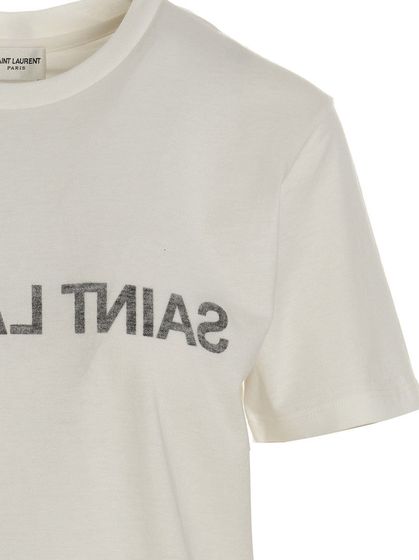 BlackWhite Logo Print T-shirt 3