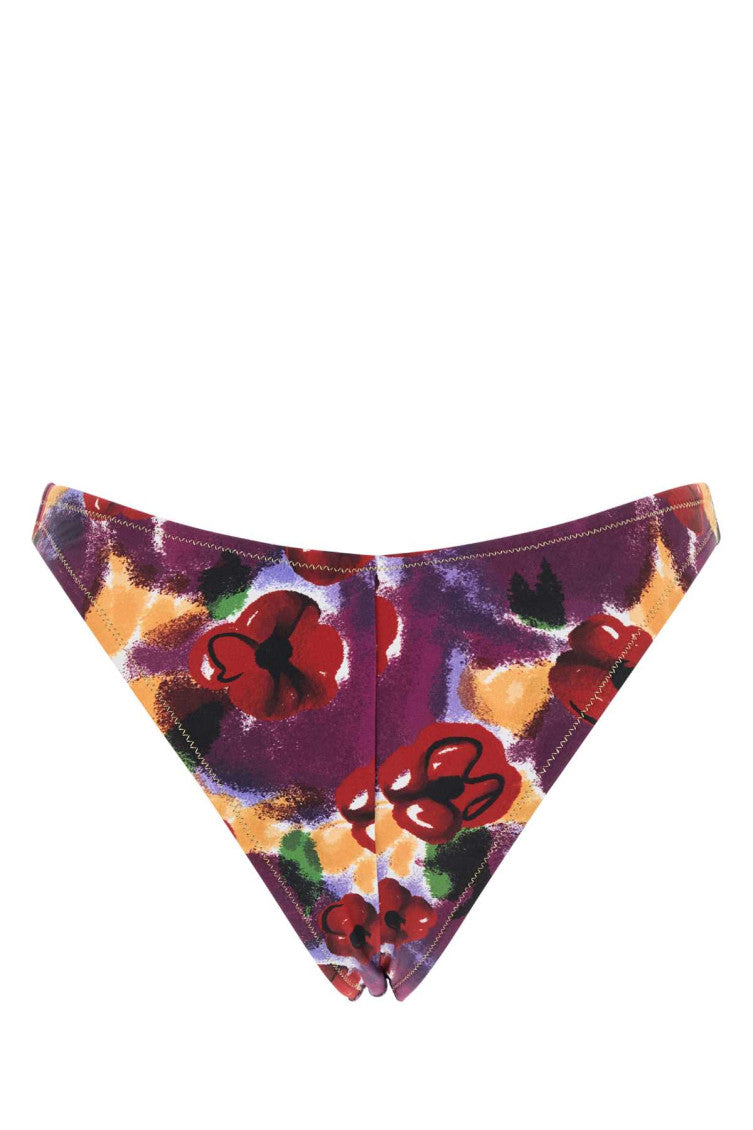 Multicolor Stretch Nylon Brigitte Bikini Bottom 2