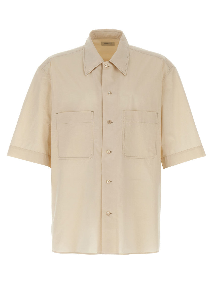 Beige 'Convertible' shirt 1
