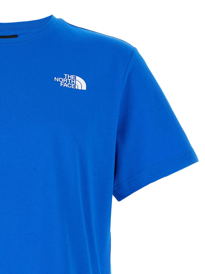 Blue 'Vertical' T-shirt 3