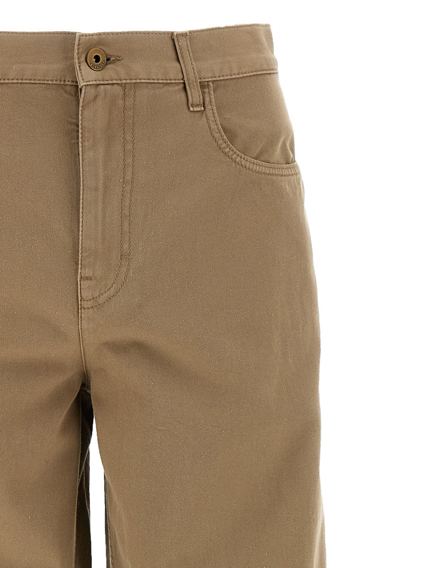 Beige 5-pocket Pants 3