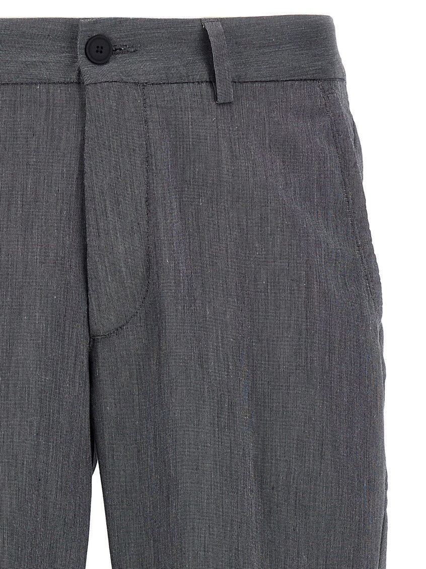 Blue Straight Leg pants 3