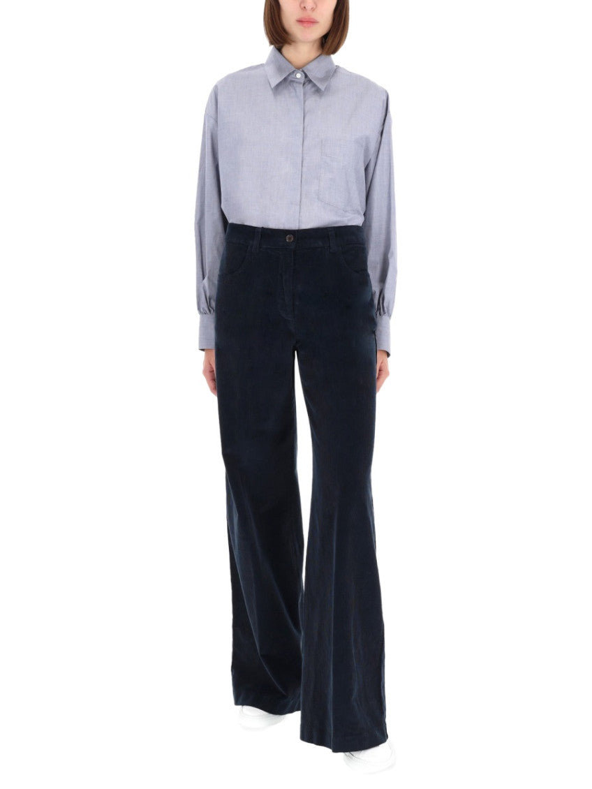 Blue Regular Solid Shirt 3