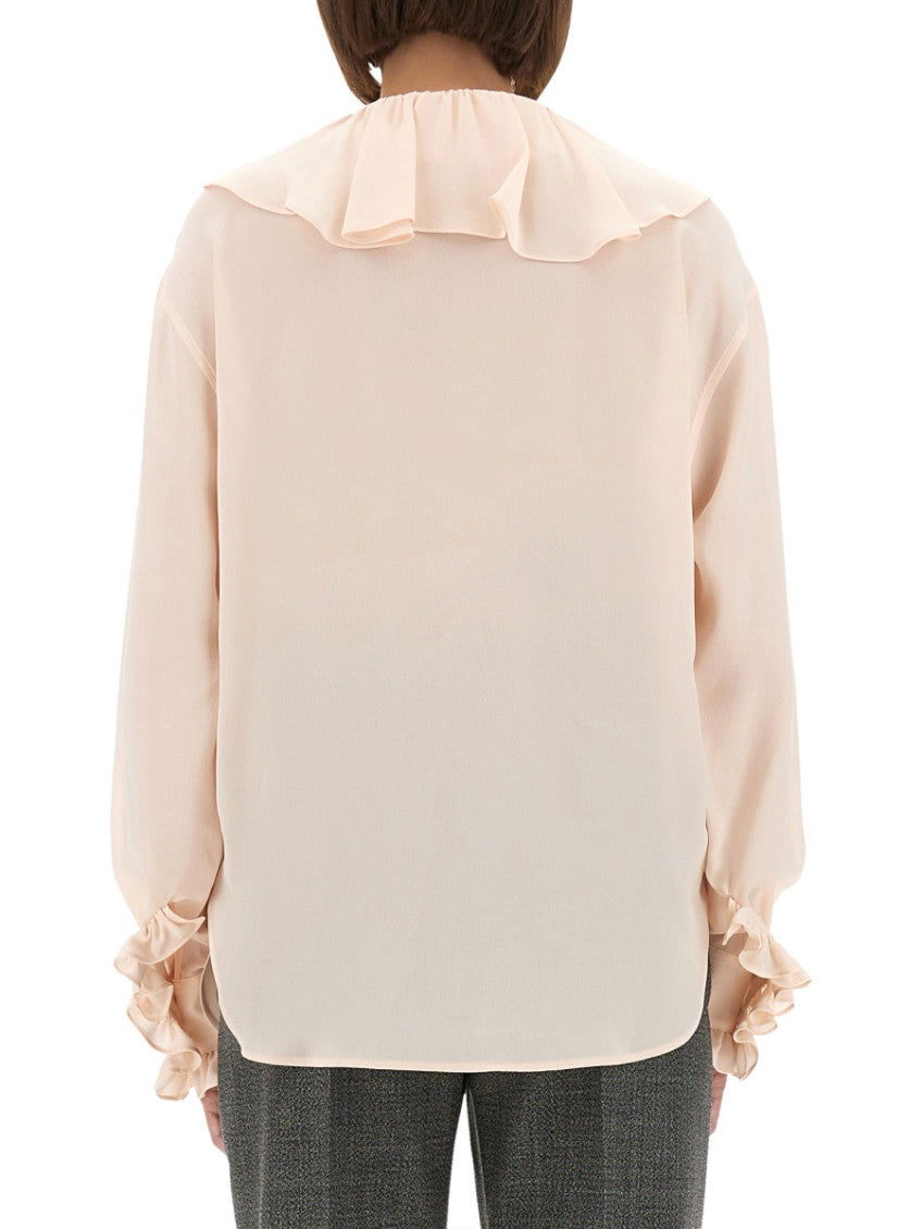 Pink Regular Solid Shirt 2