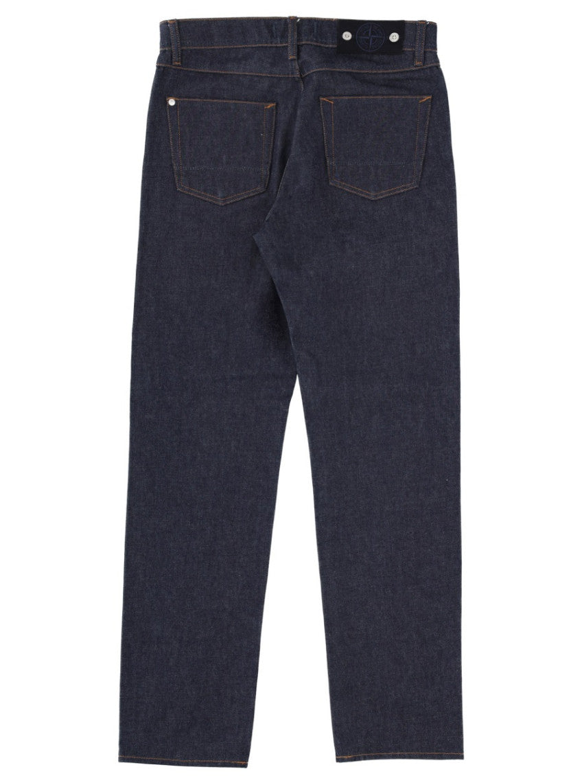 Navy Blue Solid Jeans 6