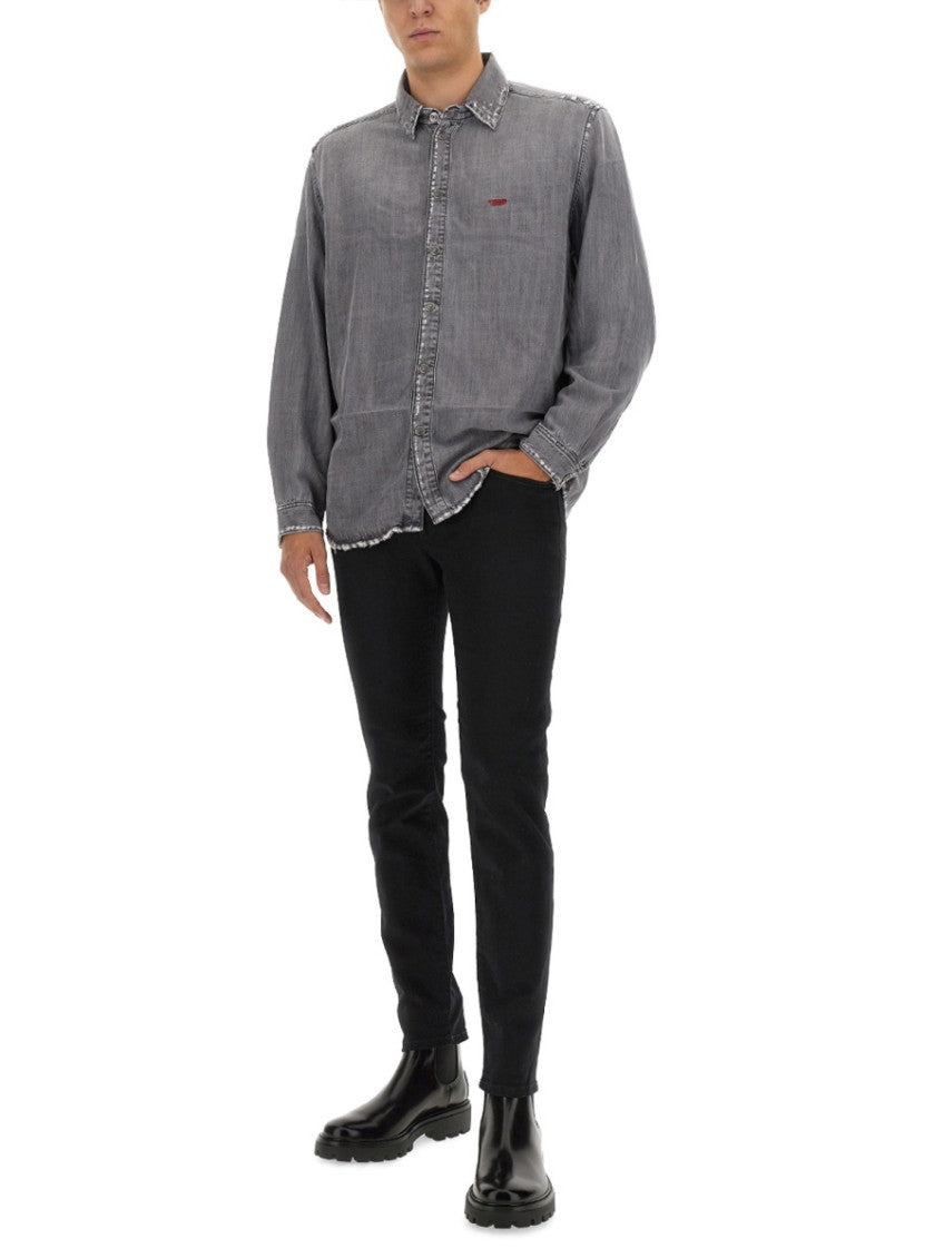 Black Mid Rise Jeans 2