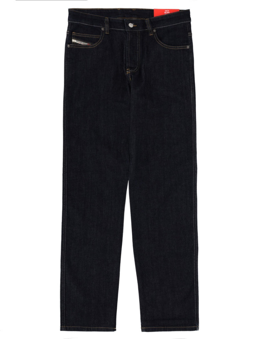 Dark Blue Mid Rise Jeans 1