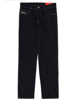 Dark Blue Mid Rise Jeans 1