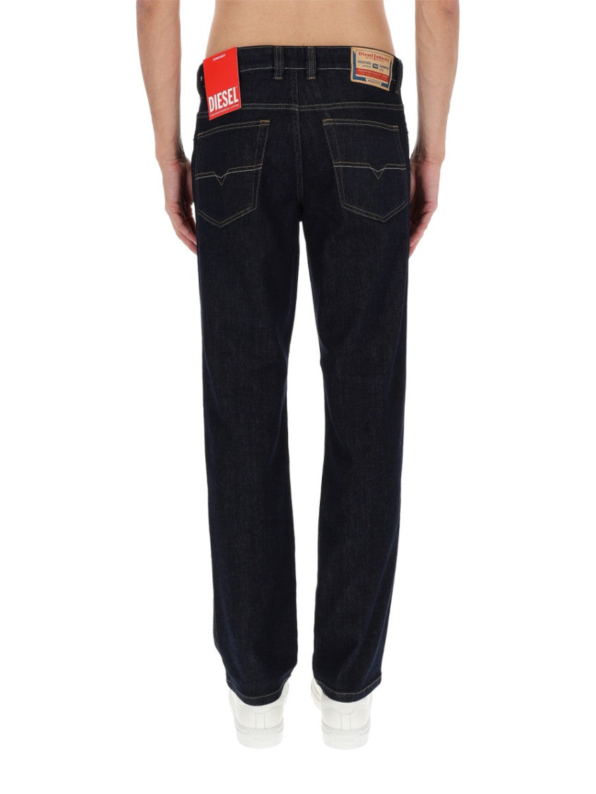 Dark Blue Mid Rise Jeans 5