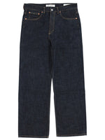 Dark Blue Straight Jeans 1