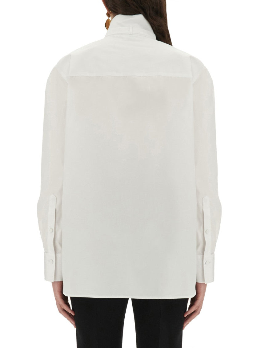 White Regular Solid Shirt 2