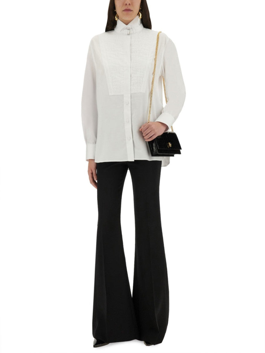 White Regular Solid Shirt 4