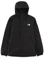 Black Solid Hood Jacket 1