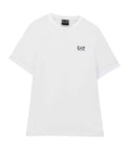 White Logo Crew Neck T-Shirt 1
