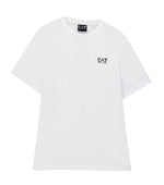 White Logo Crew Neck T-Shirt 1