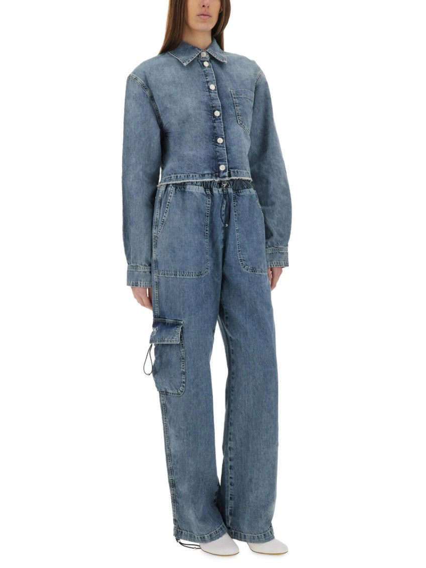 Denim Regular Solid Shirt 4