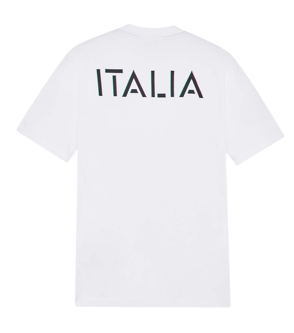 White Logo Crew Neck T-Shirt 2