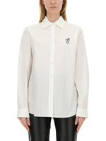 White Regular Logo Shirt 1