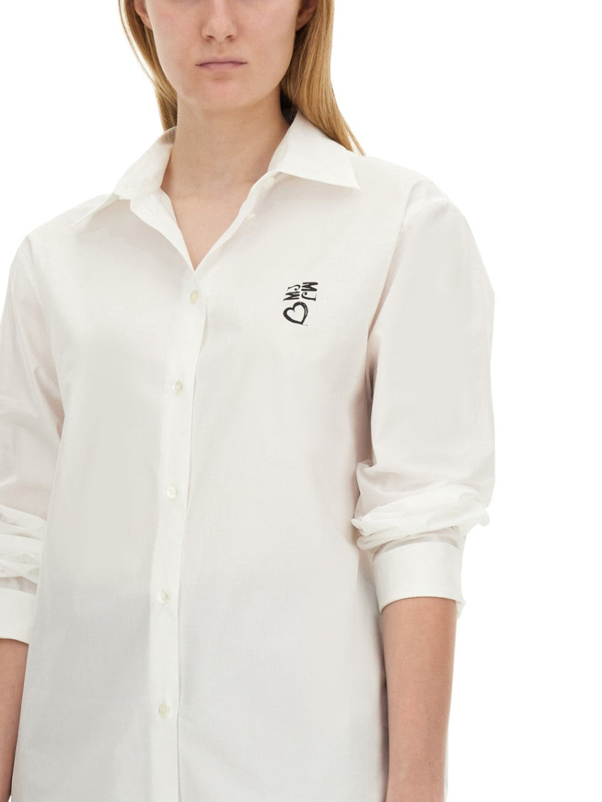 White Regular Logo Shirt 3