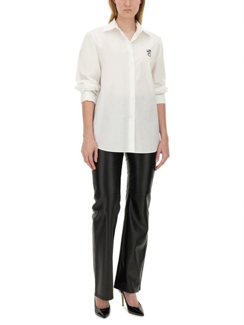 White Regular Logo Shirt 4