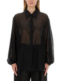 Black Oversized Solid Shirt 1