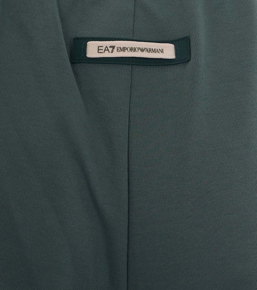 Green Cotton Logo Jogger 3
