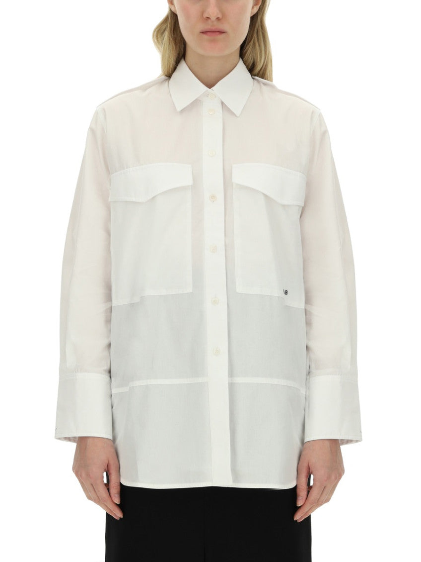 White Oversized Solid Shirt 1