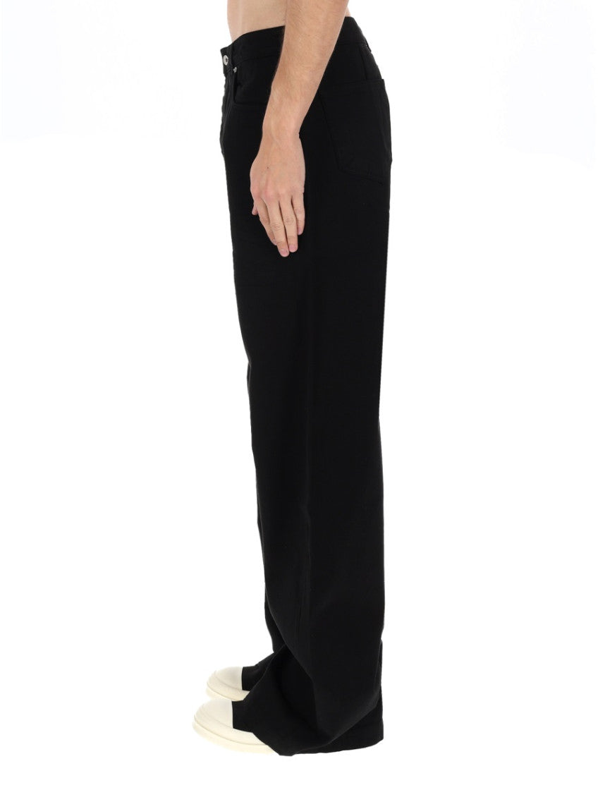 Black Mid Rise Jeans 4