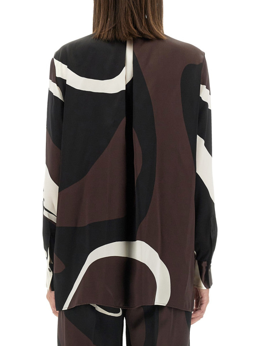 Black Regular Printed Shirt 2
