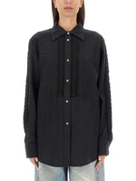 Black Relaxed Textured Shirt 1