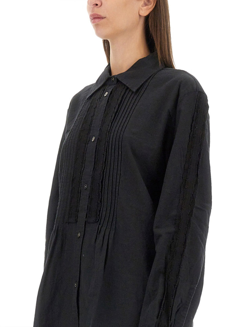 Black Relaxed Textured Shirt 3