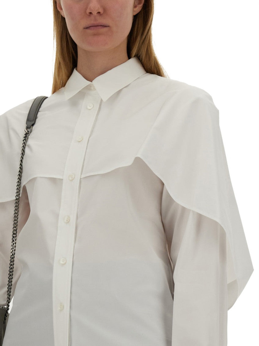 White Oversized Solid Shirt 3